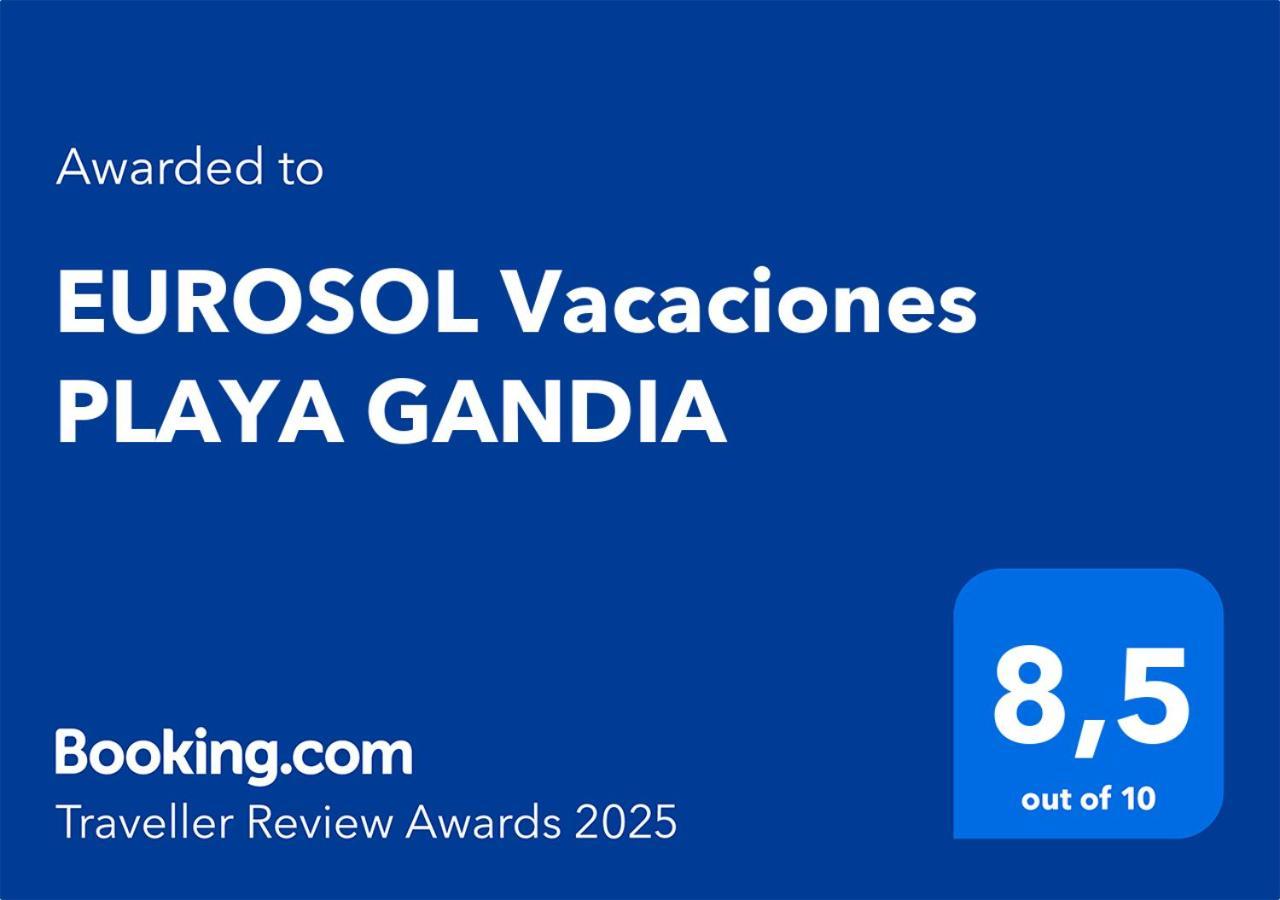 Апартаменты Eurosol Vacaciones Playa Gandia Playa de Gandia Экстерьер фото